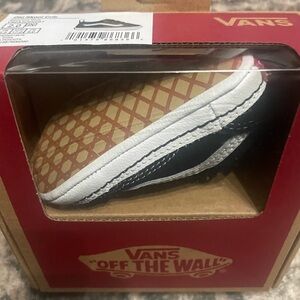 Vans Black and White Infant shoes